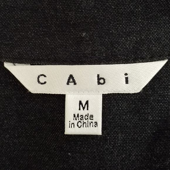 Cabi Womens Sz Medium Charcoal Weekend Moto Utility Jacket Full Zip Pockets 209 - Picture 5 of 7